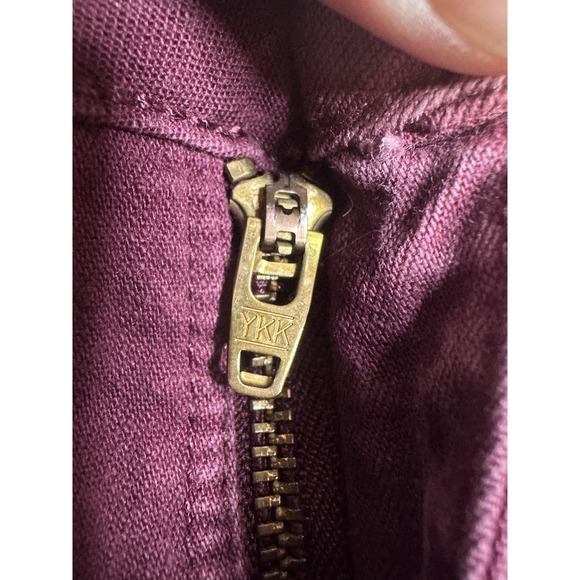 Riders By Lee Straight Jeans Womens 12/M Red Mid Rise Stretch Denim Rhinestone - Picture 11 of 14